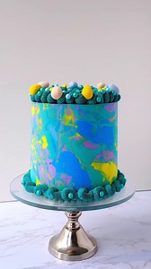 246K views · 493 reactions | Get ready to bake up some magic with @sweetjosiebakes! ✨ Dive into the world of marble cake artistry as I show you the sweet secrets using acetate rolls. Let's swirl, mix, and create delicious memories together!  #SweetJosieBakes #MarbleCakeMagic | Cake Craft Company | Facebook