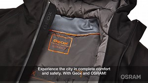Light up your night with the new GEOX XLED JACKET, created in partnership with #OSRAM. Its #LED and fiber optic light-up system and the special translucent, waterproof and breathable membrane keep you comfortable and safe during your urban adventures – even in the dark! Read more: https://bit.ly/3ovVOHT | ams OSRAM