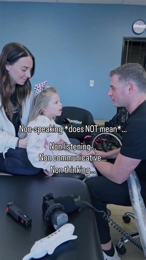 This is a hill I will die on… Non-speaking does not mean not intelligent