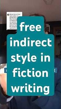 Free indirect style in fiction writing 📚 #writingtips #writingadvice #booktok #howtowrite