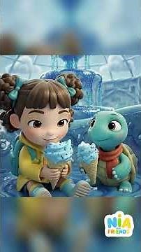 Blue Color Song for Kids 💙 | Learn the Color Blue | #Shorts