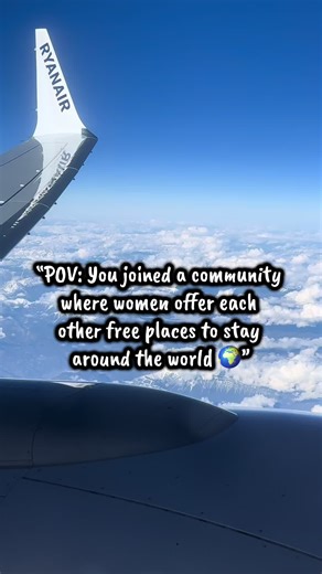 Imagine travelling the world and always knowing there’s a woman expecting you home 💛 Her Travel Circle connects solo female travellers who open their homes to each other. Where would you go first?” #fyp #connection #solofemaletraveller #solofemale #solofemaletravel