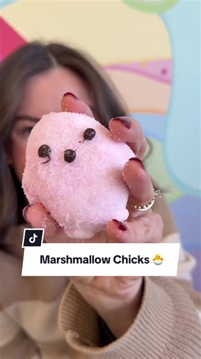 Delicious Marshmallow Chicks for Easter