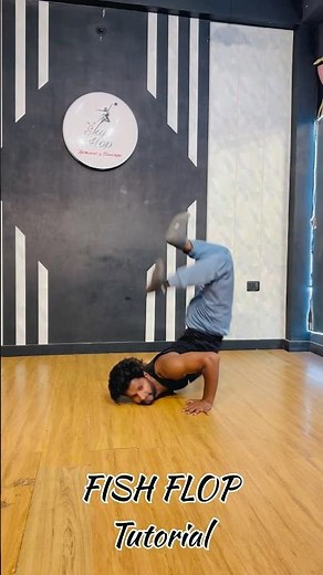 FISH FLOP floorwork trick tutorial…!#contemporarydance #dance #floorwork #dancetricks