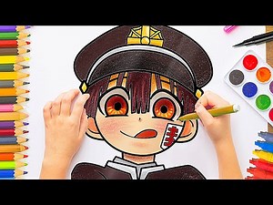 COMO DIBUJAR A HANAKO KUN paso a paso facil