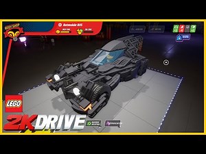 Création : Batmobile Batman vs Superman (Citadine) - Lego 2k drive Serie X