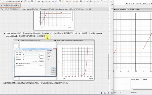 2.SIMetrix SIMPLIS仿真二极管伏安特性