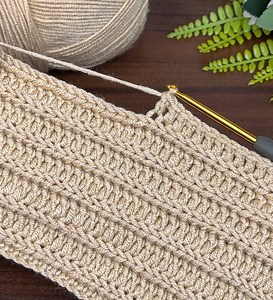 interesting technique **!! step by step crochet Comprehensive model explanation #crochet #tunisian -hamdiye | Knitting & Crochet World