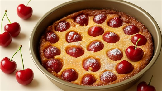 法式烘焙入门：樱桃克拉芙缇 Cherry Clafoutis 简单做法分享