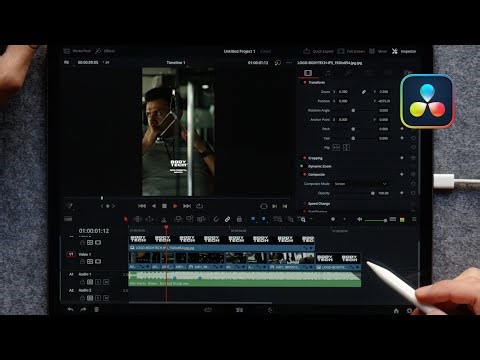 Editing a Cinematic TikTok Video on iPad! – DaVinci Resolve