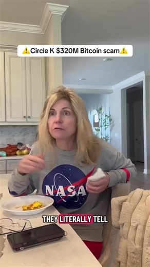 #stitch with @redhead blue heart 💙 🚨 Bitcoin Scam Alert at Circle K Scammers are targeting people at gas stations and convenience stores, telling them to pull cash from an ATM and feed it into a Bitcoin ATM. ⚠️ Please talk to your parents and grandparents: never send cash to anyone through a Bitcoin ATM — no government agency, bank, or company will ever ask for that. Education is the best protection. #Bitcoin #CryptoScam #ScamAlert