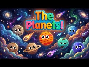 Planets Song for Kids 🌍 Learn the Solar System (Fun & Colorful!)