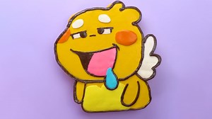 Cute cartoon character cake