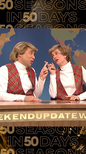 Saturday Night Live | 50 Seasons in 50 Days | Season 35 Weekend Update: Garth and Kat Sing Christmas Songs | Instagram