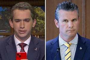 'SNL' mocks Pete Hegseth's group chat etiquette in brutal cold open