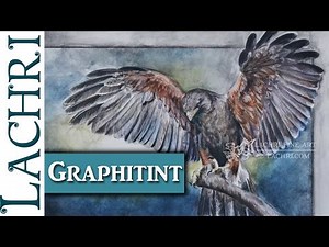 Graphitint review, speed drawing demonstration and tips w/ Lachri