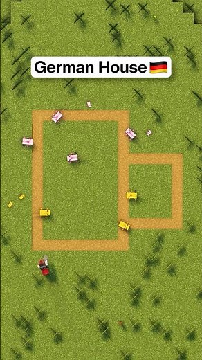 Minecraft German House🇩🇪 #minecraft