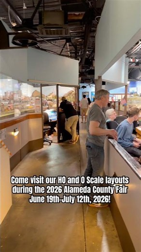 2026 Alameda County Fair Open House June 19th-July 12th, 2026! #AlamedaCountyFair #modeltrains