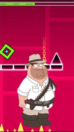 Peter Griffin Explains How Giraffes Survive 🦒💧 (Geometry Dash)
