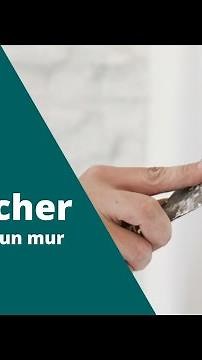Reboucher un trou dans un mur