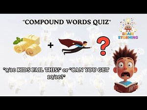Video #45 Can You Guess the Compound Word? Fun English Challenge for Kids!