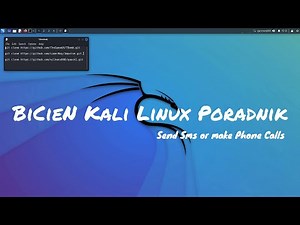 Kali Linux-How Hackers Send SmS, and make Phone Calls (Poradnik) 2022