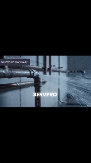 Burst pipes are one of winters most common emergencies. SERVPRO Team Reilly responds 24/7 to help reduce water damage and get your home back to normal. #PipeBurst #WaterDamage #Restoration #SERVPRO | Servpro Team Reilly