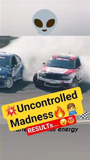 No one knows Uncontrolled madness drift results | Car #drifting #shorts #driftshow