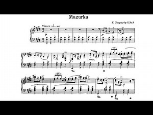 Chopin: Mazurka in E major Op. 6 No. 3 - Jan Ekier, 1987