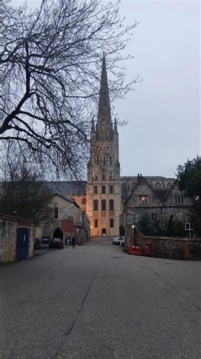 Norwich Cathedral Norfolk United Kingdom #historicchurches #norwich #medieval