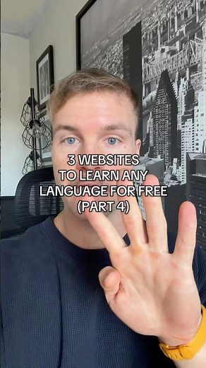 3 websites to learn any language for free. Learn Spanish, Italian, Japanese, and more.