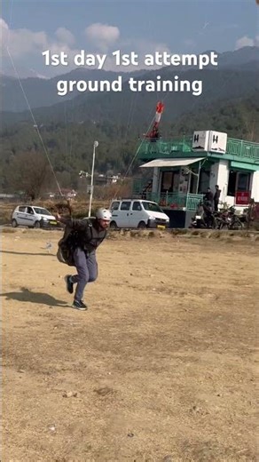 Learn basic paragliding training in Bir #shortvideo #trending #travel #subscribe #viralvideo #virel