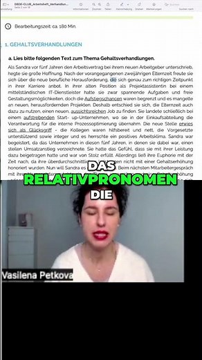 Nebensatz und Relativpronomen - deutsche Sätze verstehen #deutschlernen