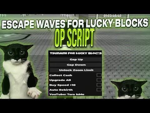 Escape Waves For Lucky Blocks script – (KEYLESS) by SNW Hub