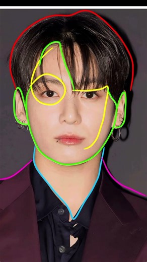 pal pal jina muhal, how to draw JK, easy to draw Jungkook #art #goviral #shorts #bts #btsarmy