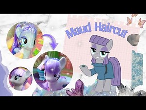 Corte de pelo a Maud! 🤍 💜|Tutorial 💈