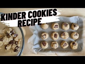 🍪 KINDER COOKIES RECIPE - A step-by-step guide for the best cookies ever!