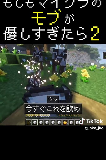 もしもマイクラのモブが優しすぎたら：Part2