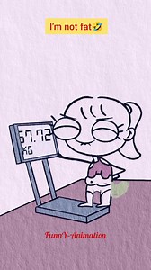473K views · 2.1K reactions | I'm not fat藍 #funny #reels #trending #viral #fyp #fbreels #viralreels #memes #animation | FunnY—Animation | Facebook