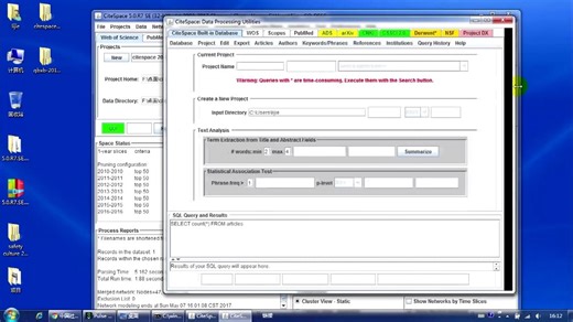 citespace操作演示：CSSCI数据采集及导入