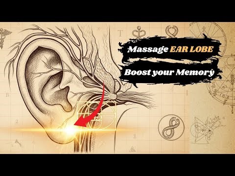 Touch This SPOT On Your EAR LOBE To Improve MEMORY & FOCUS