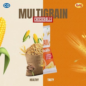 Taste the crunch of 5 grains in every Kwik’s Multigrain Cheeseballs- snacking just got a whole lot healthier and tastier! #kwiks #snacks #multigrain #cheeseballs | Kwik's