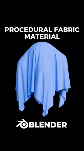 Procedural fabric material in Blender🫐 #3d #blender3d #b3d #Blender #tutorials #tutorial3d #blenderrender #animation #blenderrender #animation #animation3d #blendercommunity #blenderanimation #blenderart #blendereevee #cg #cganimation #motion #motionlovers #blenderlovers #blenderShare #3dmodelers #3dmodellers #blendermaterials