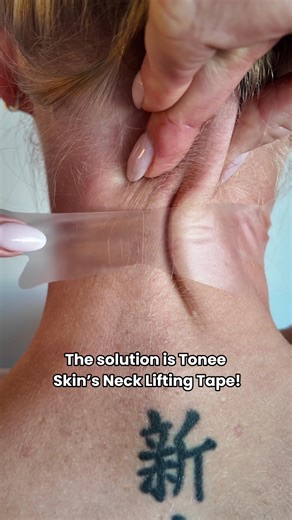 ERASE 10 YEARS FROM YOUR FACE!  Say goodbye to loose skin & double chins, with Tonee Neck Tapes, the safe & effective solution! ✨Temporarily decreases your visual age ✨Lifting and Tonee loose skin from aging or weight loss Limited Time Offer: Buy 1 Pack, Get 50% OFF Your 2nd!  Shop Now ➡️ www.toneeskin.com | Tonee | Facebook