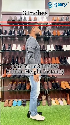 3-Inch Height Boost! Men's Formal Brogue Oxford Shoes | Stylish & Comfortable Dress Shoes