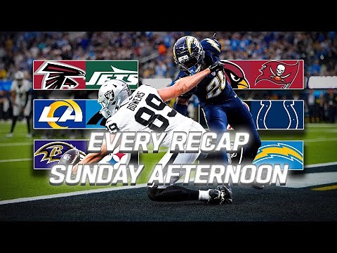 Every Recap from Sunday Afternoon | 2025 NFL Season Week 13