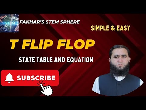 T Flip Flop - Block Diagram, Working, Characteristic and Excitation Table and State Equation