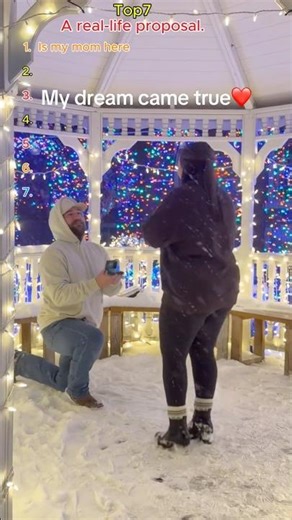 He was nervous. She was confused. It still worked.#AwkwardProposal #FunnyLove #EngagementStory