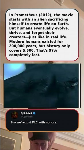 Prometheus Opening Scene Explains Lost 97% of Human History