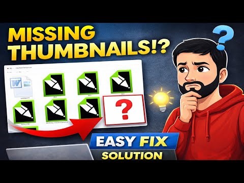 Folder Thumbnail Show Nahi Ho Raha? | Missing Thumbnail Problem Solved | Easy Fix 2026